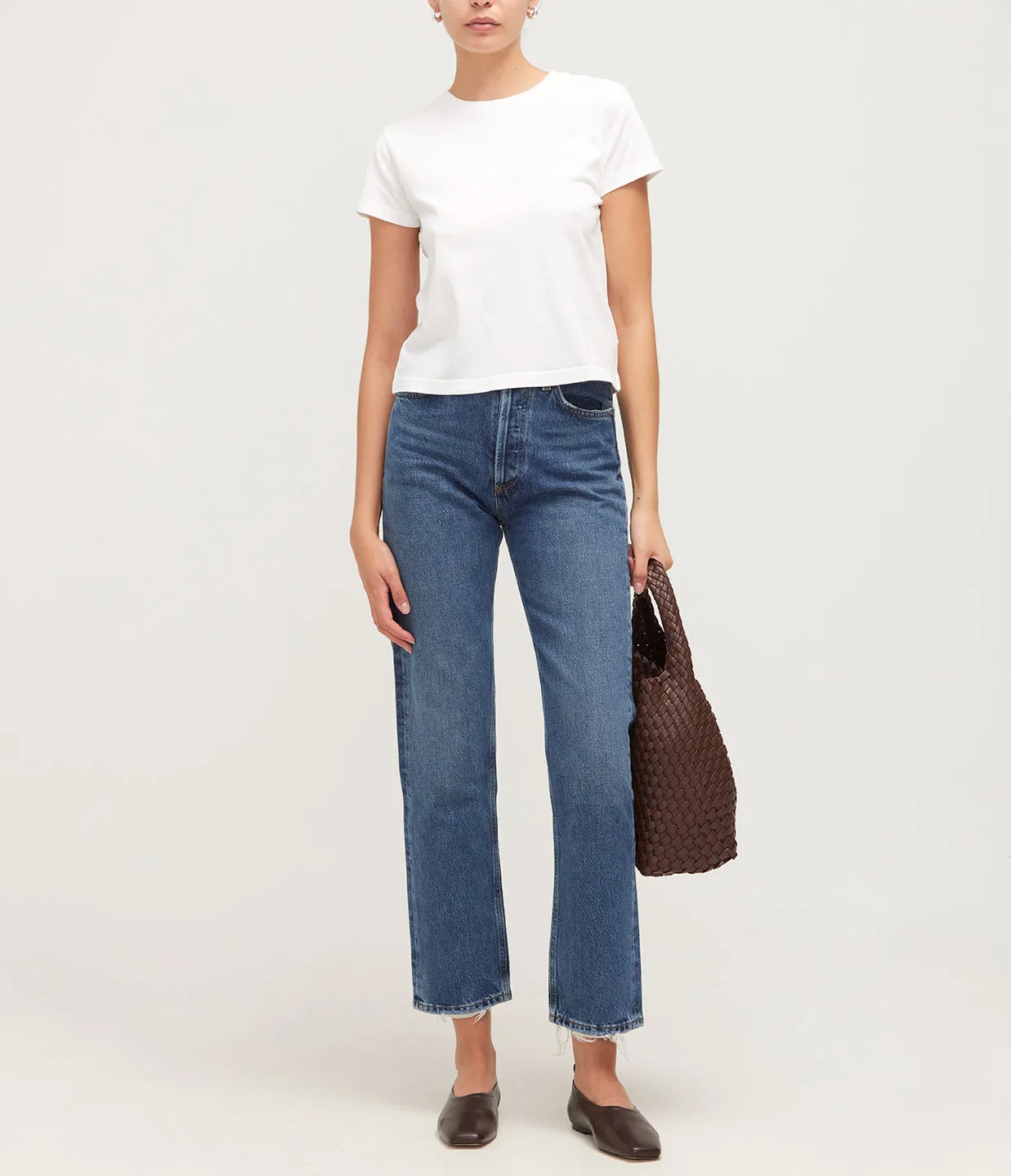 90's Pinch Waist Hight Rise Straight in Range