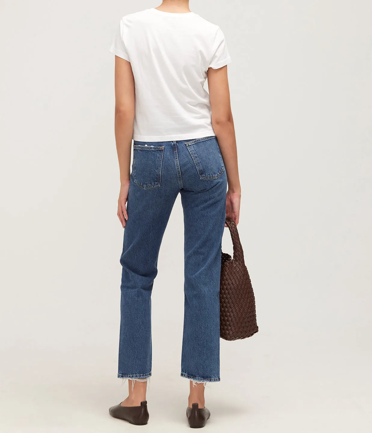 90's Pinch Waist Hight Rise Straight in Range