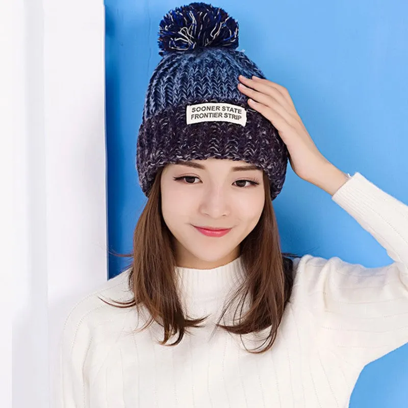 Autumn/Winter Knitted Hat For Women