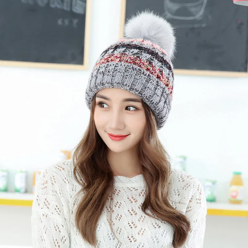 Autumn/Winter Knitted Hat For Women
