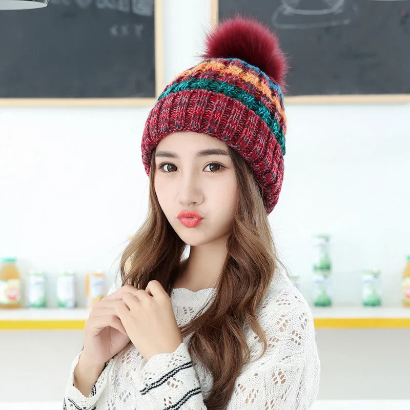 Autumn/Winter Knitted Hat For Women