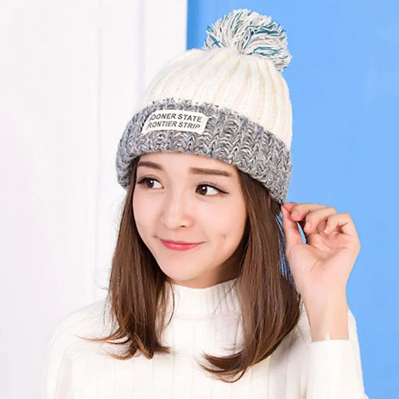 Autumn/Winter Knitted Hat For Women