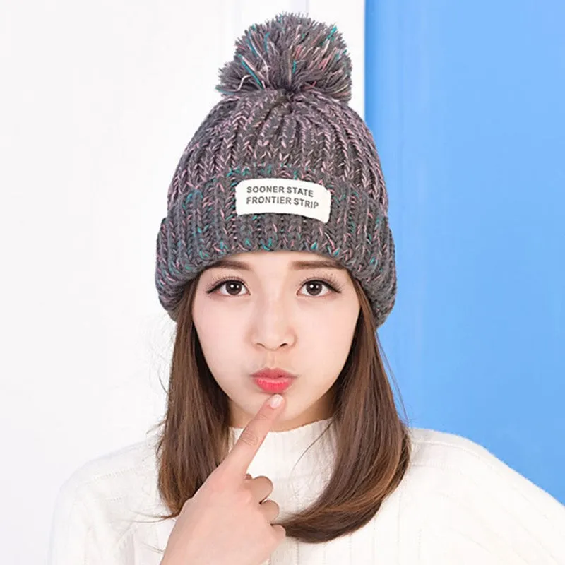Autumn/Winter Knitted Hat For Women