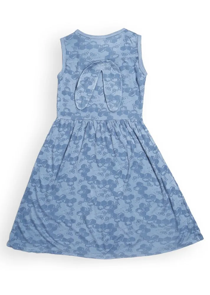Busy Shizy Blue Frock