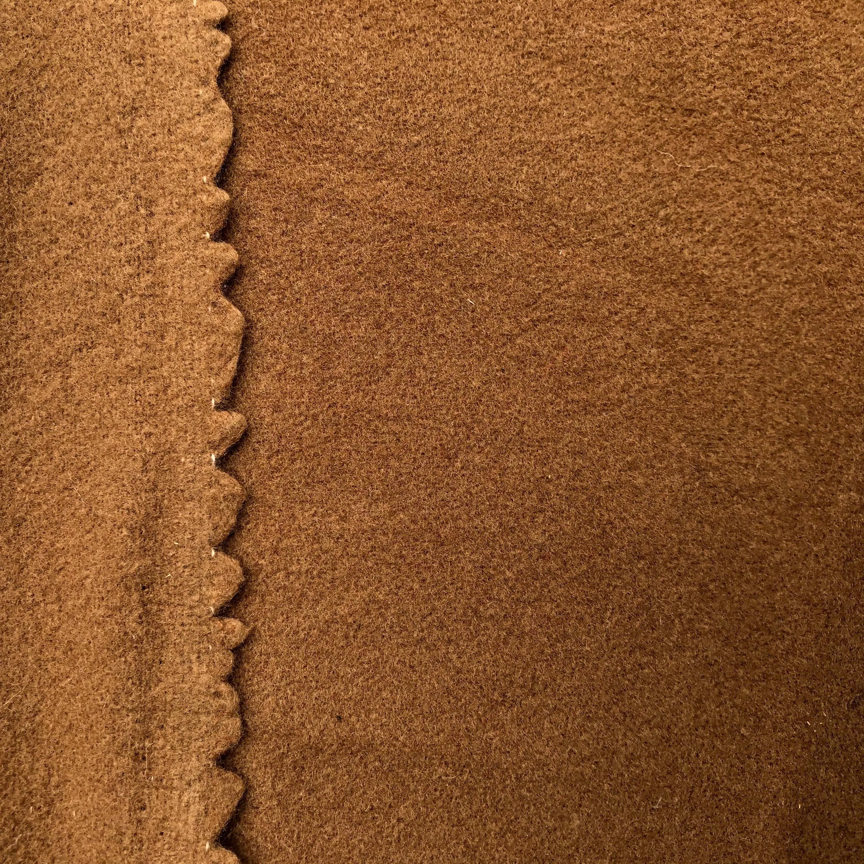 Cashmere Blend Coating in Toffee (60" Wide, By The Yard)
