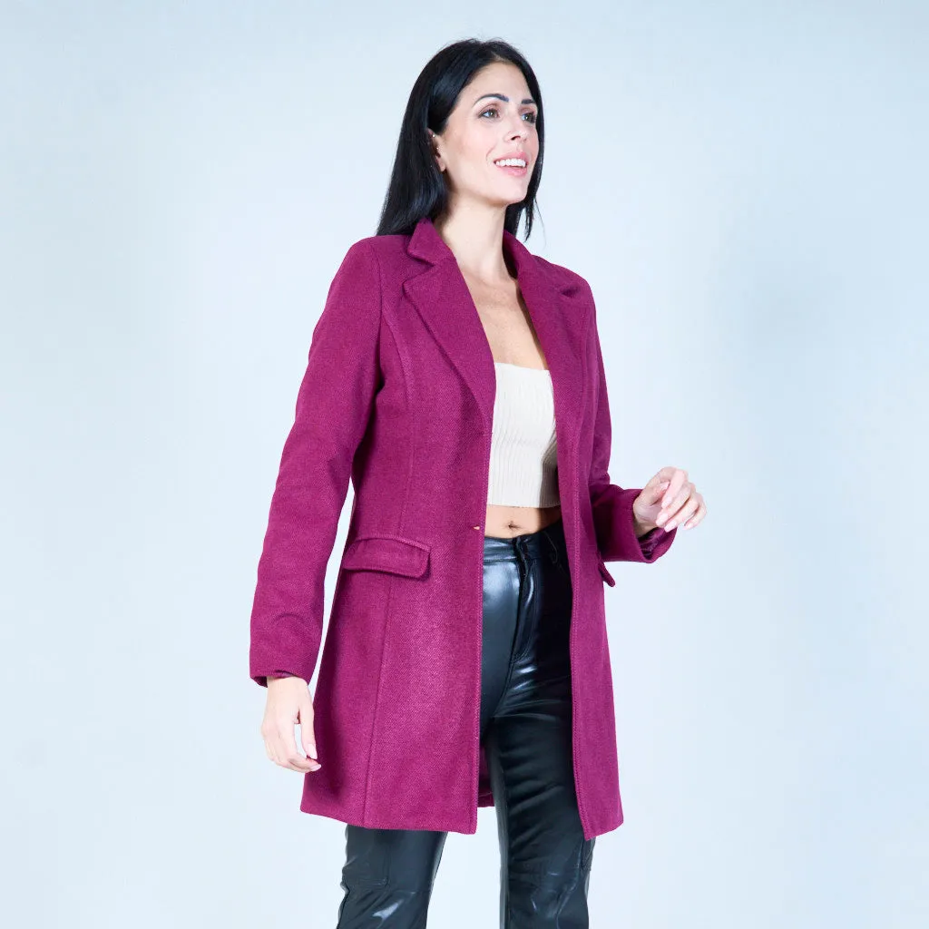 Classic tailored blazer coat wholesale