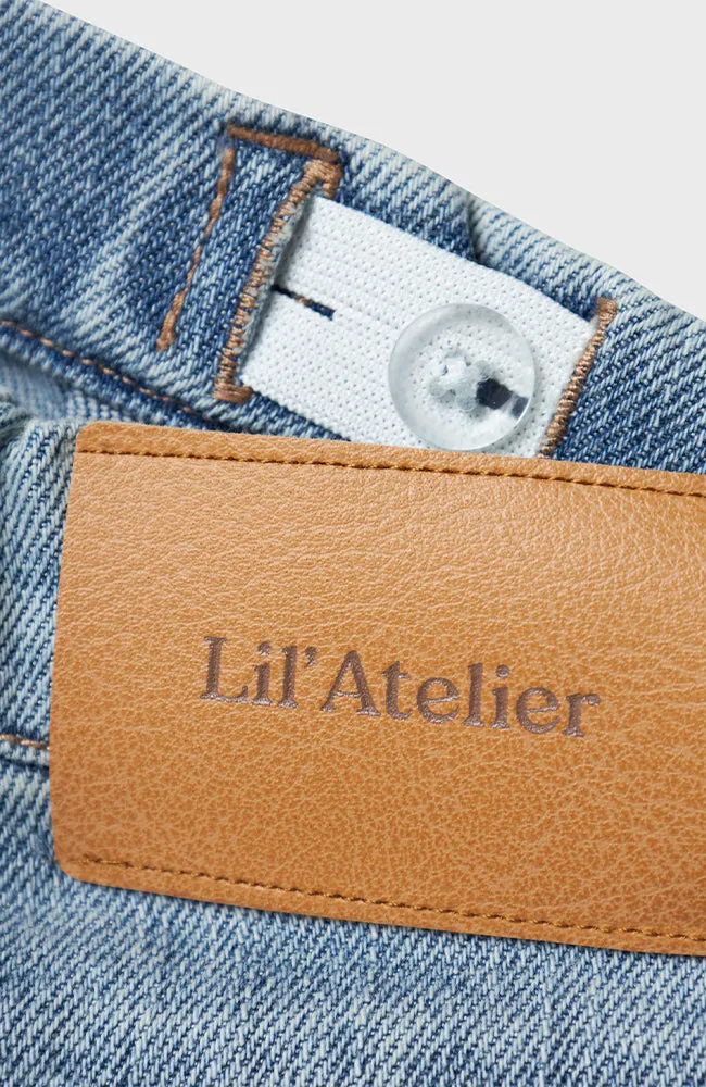 Diem Loose Pant - Medium Blue Denim