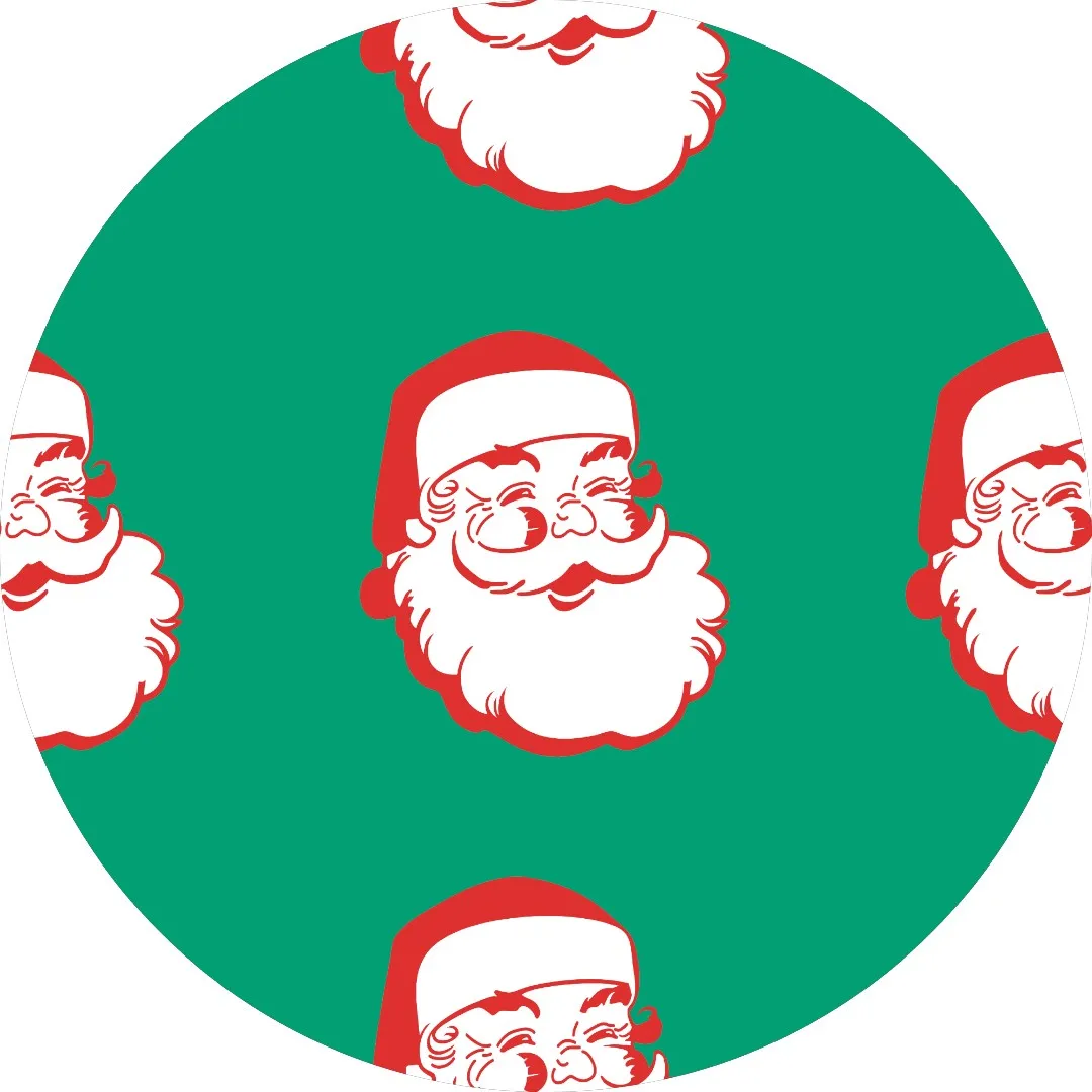 Father Christmas (Green) | Bamboo Ruffle Gown