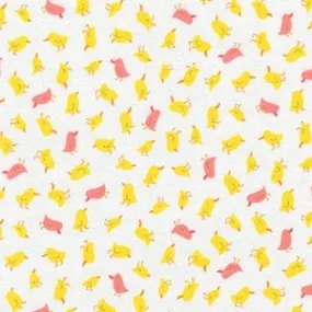 Goose Pond - Pink Chicks $11.99/ Yard