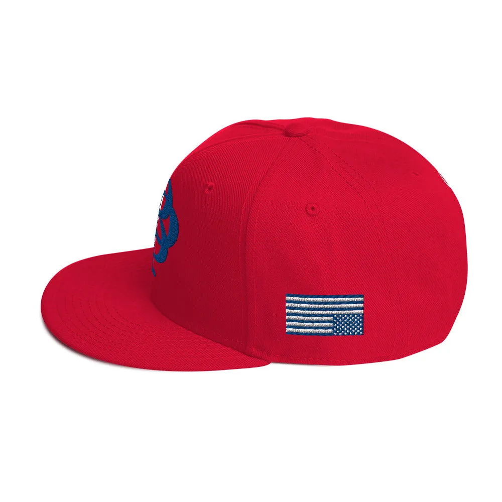 Hats - New LARGE LOGO BP Snapback