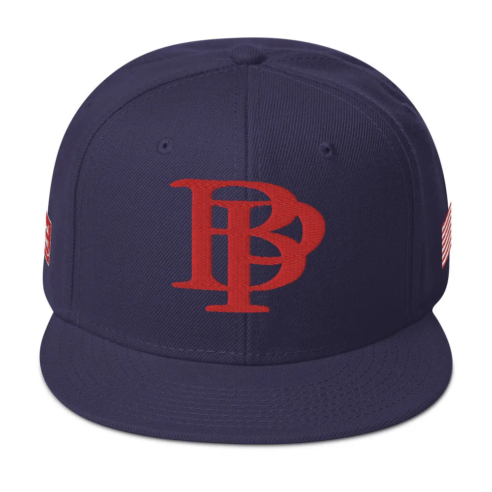 Hats - New LARGE LOGO BP Snapback