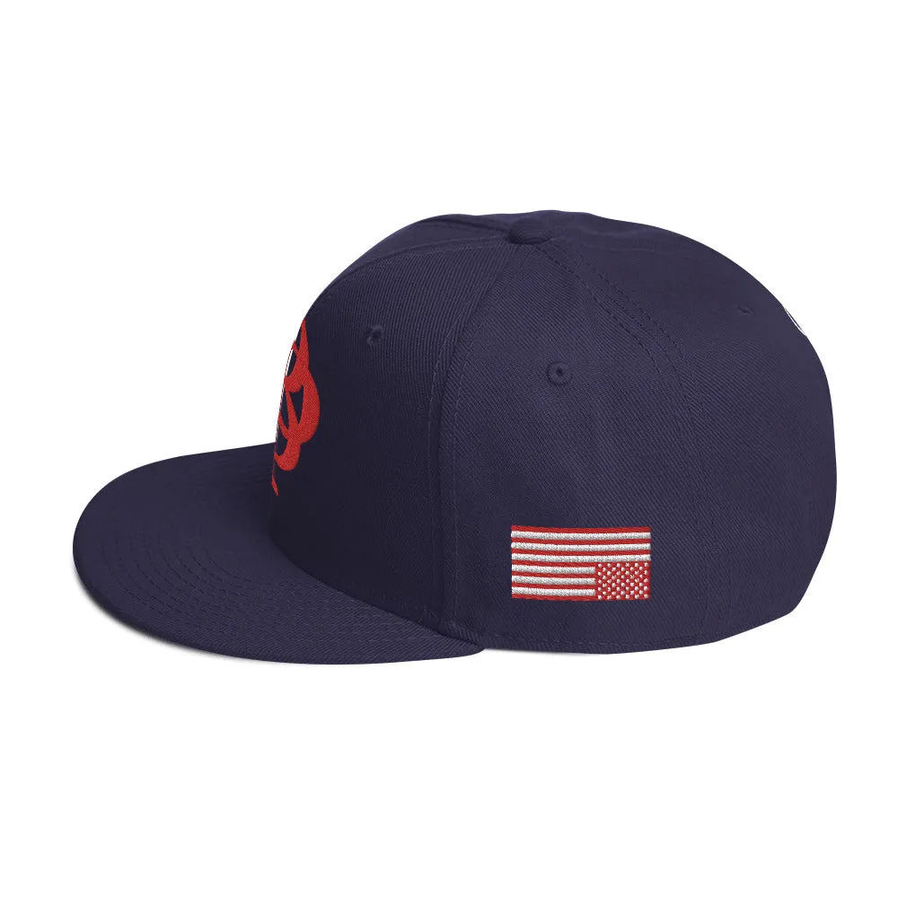 Hats - New LARGE LOGO BP Snapback