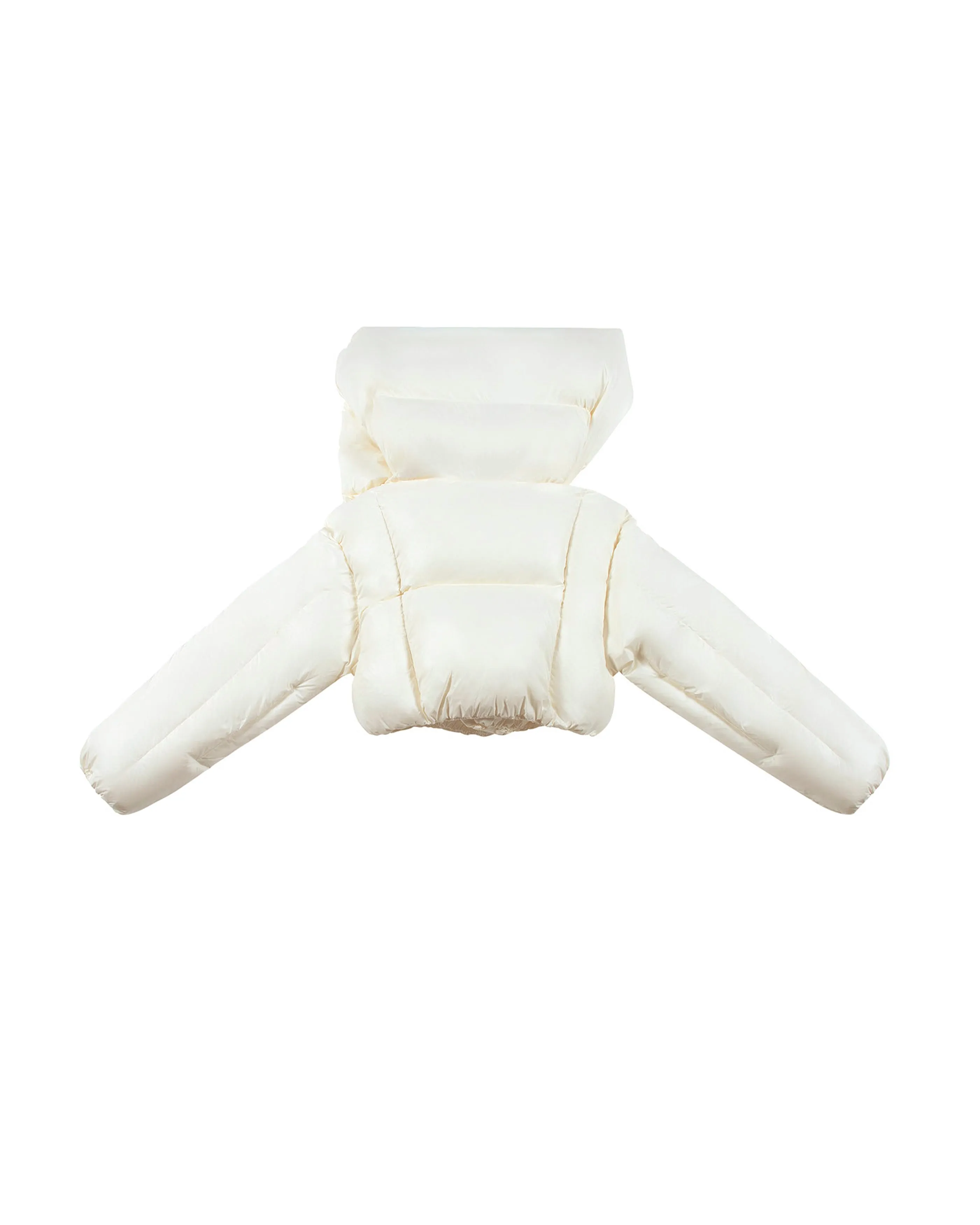 HYDRA SHORT PUFFER - CREAM