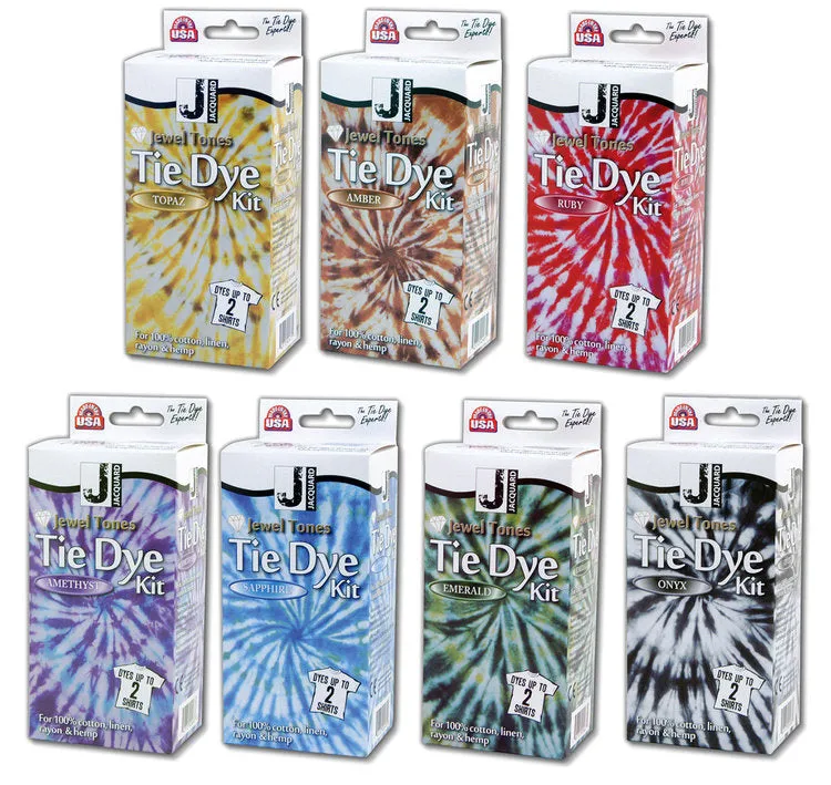 Jacquard Jewel Tones Tie Dye Kits
