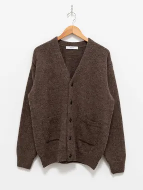 Knit Cardigan - Brown