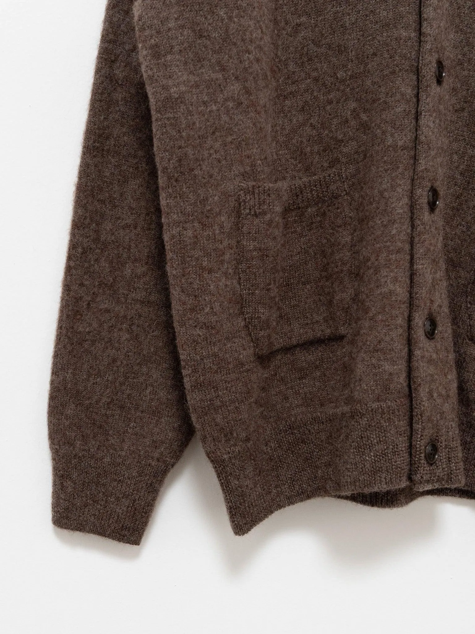 Knit Cardigan - Brown