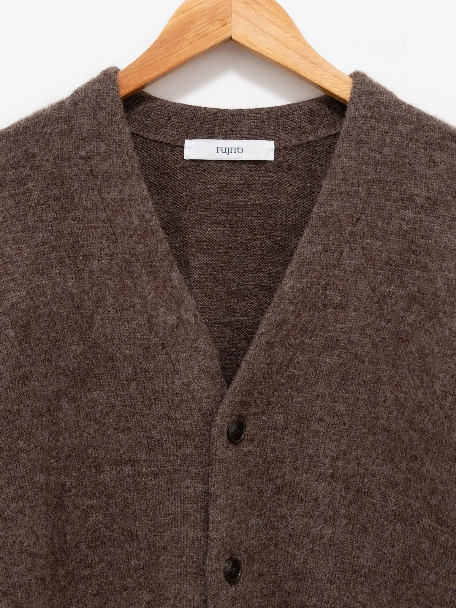 Knit Cardigan - Brown