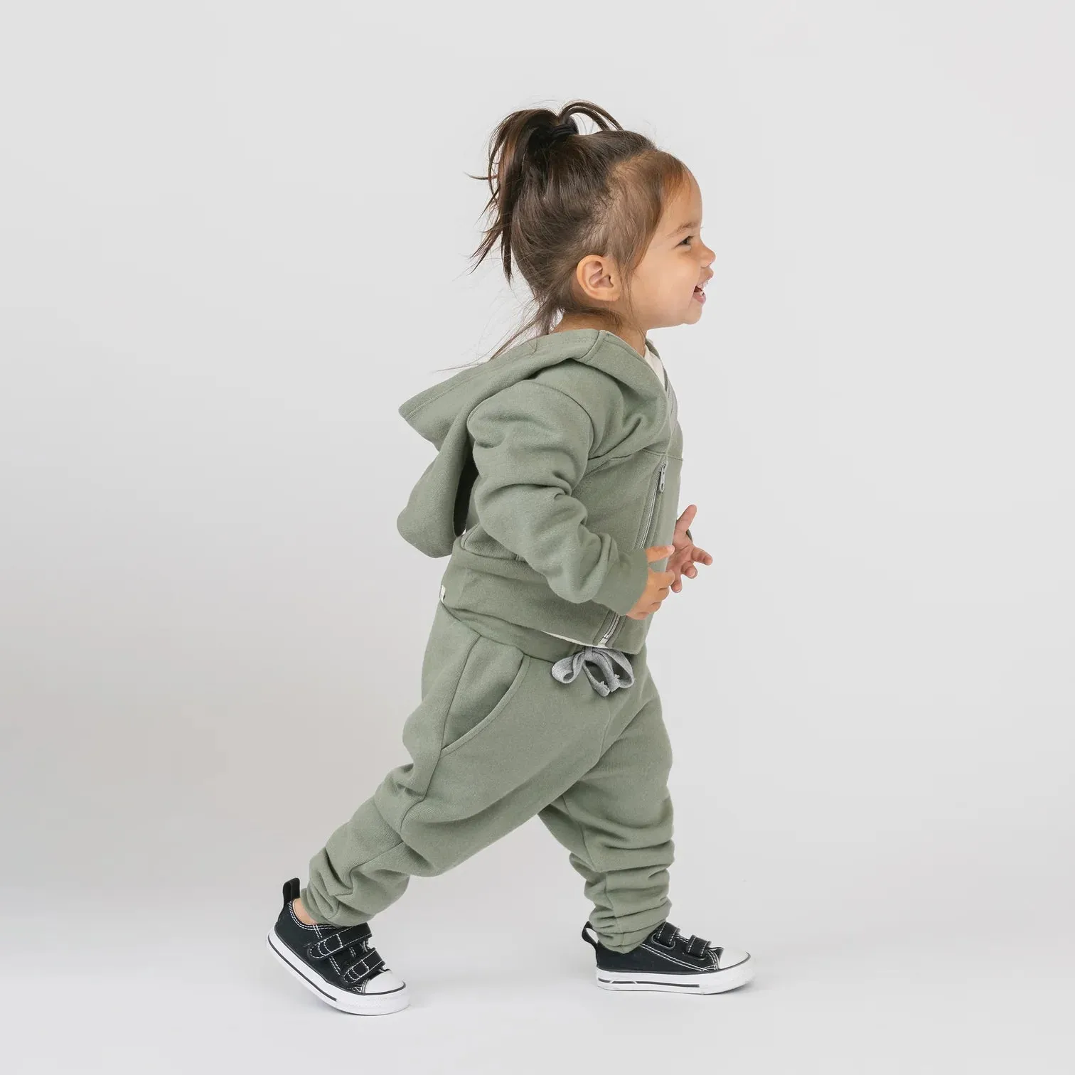 Mini Mioche Plush Skinny Sweats