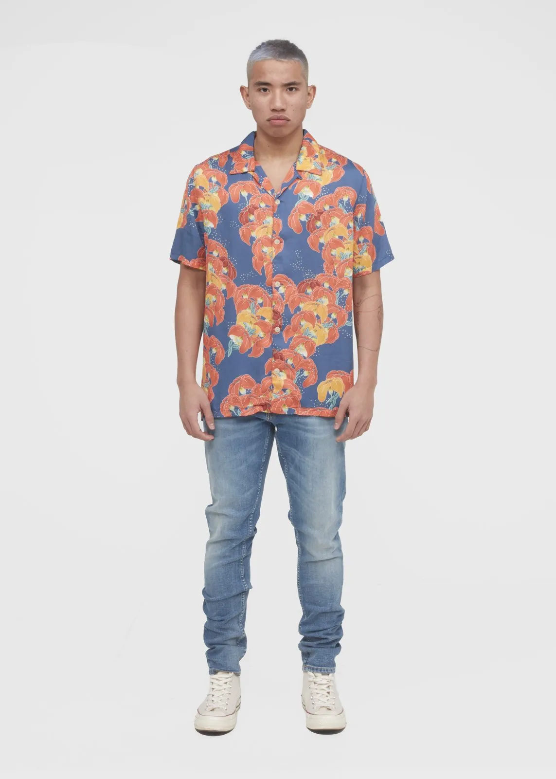 NUDIE JEANS CO.: TIGHT TERRY JEANS [INDIGO]