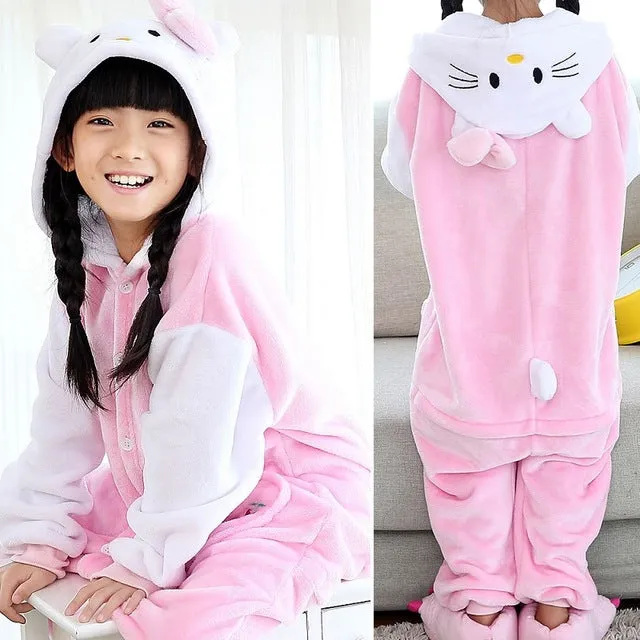 Pajamas for girls Boys sleepwear animal children's Pajamas