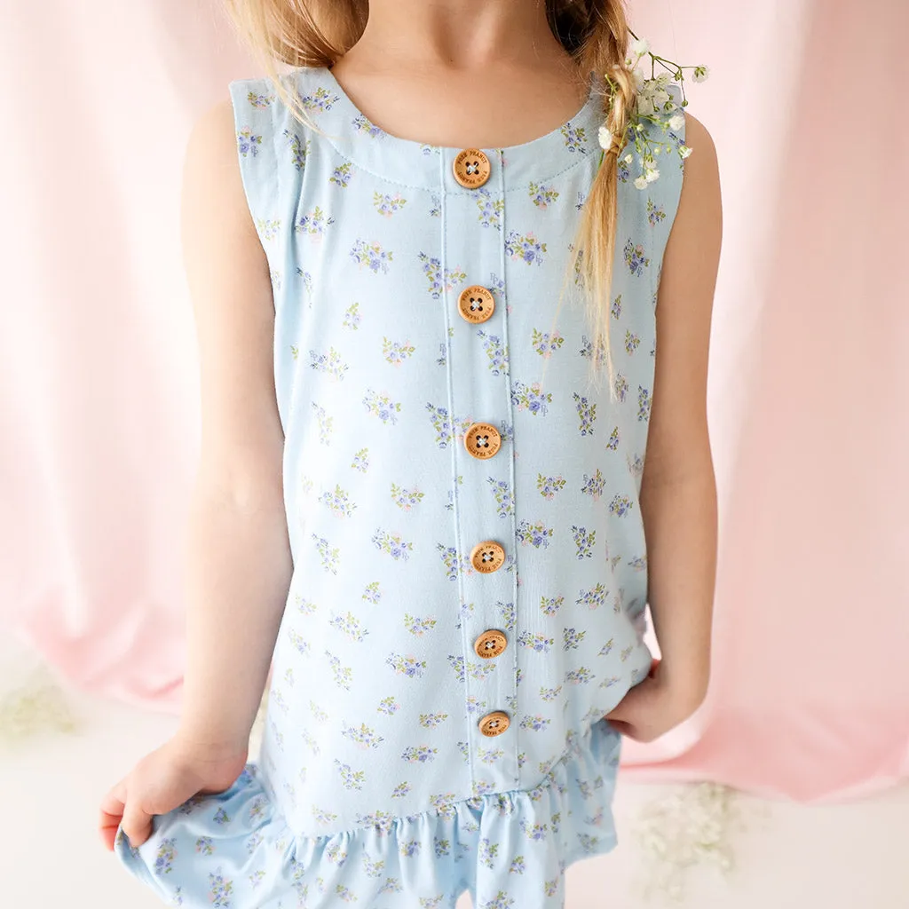 Posh Peanut Henley Sleeveless Hi Low Dress - Grace