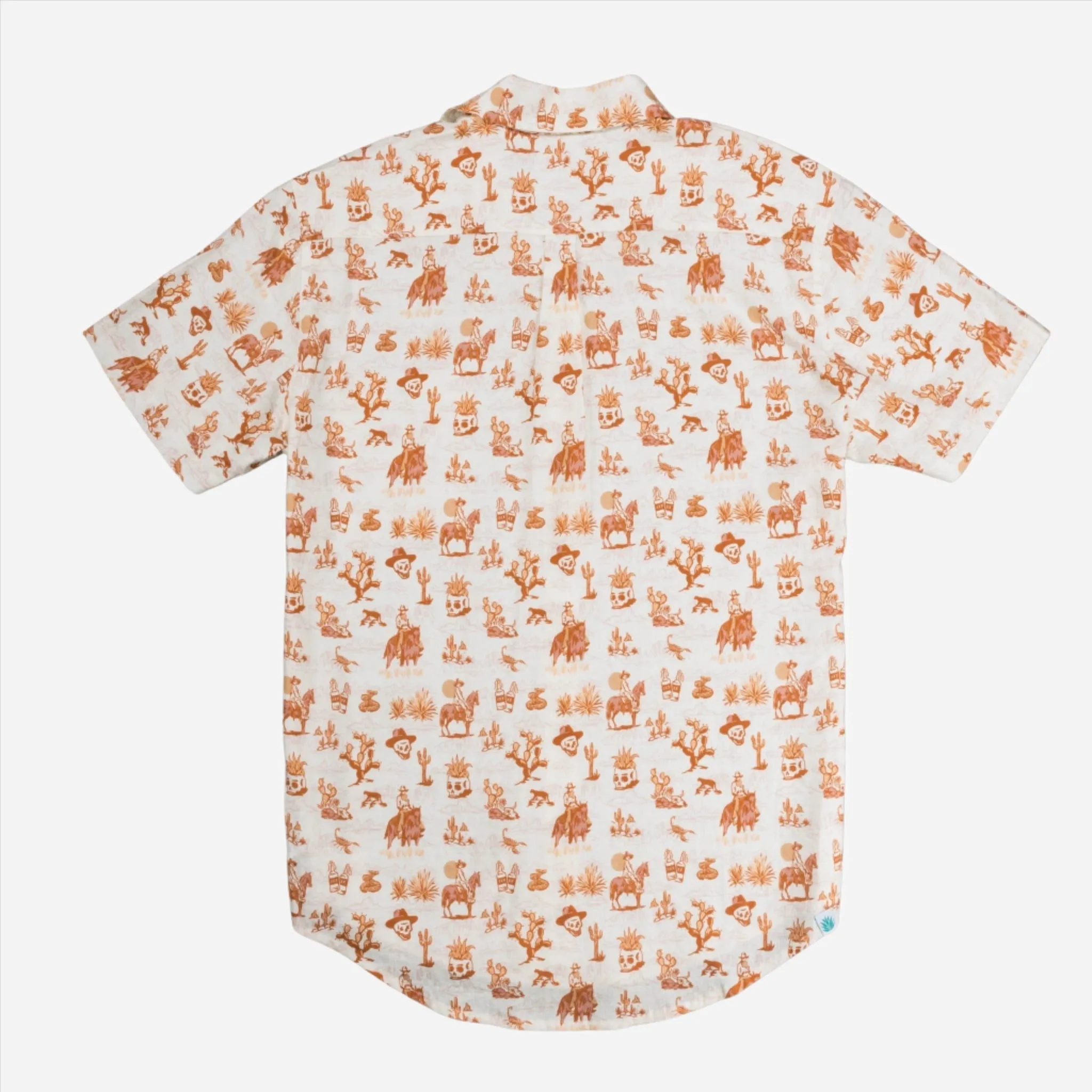 Sendero Provisions City Slicker Button Up Short Sleeve Shirt in Muertos