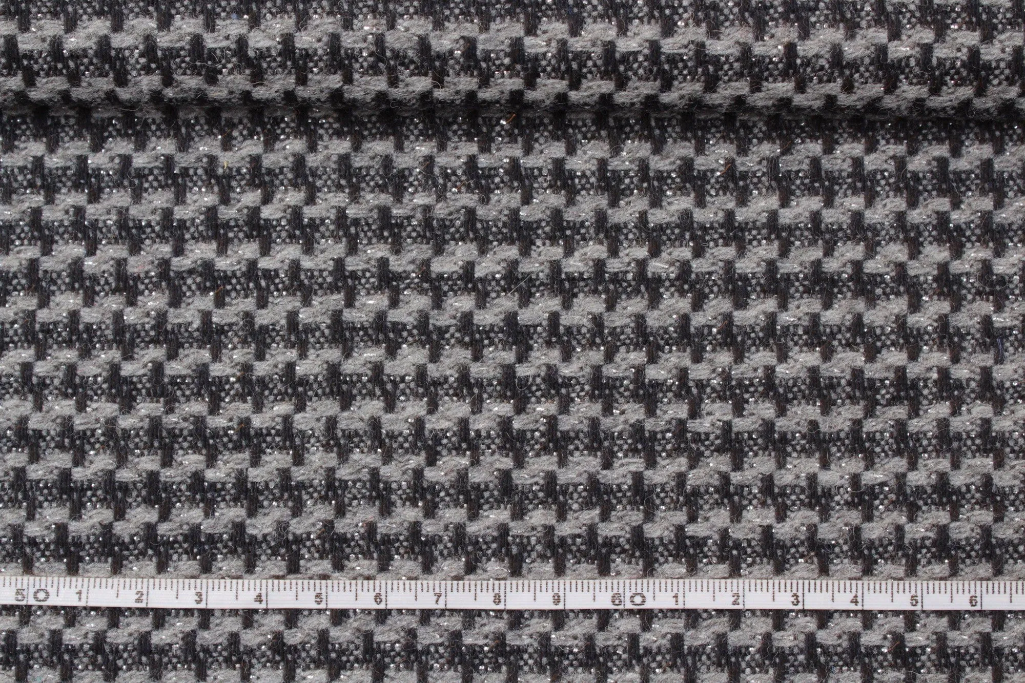 Structured recycled Wool Grey