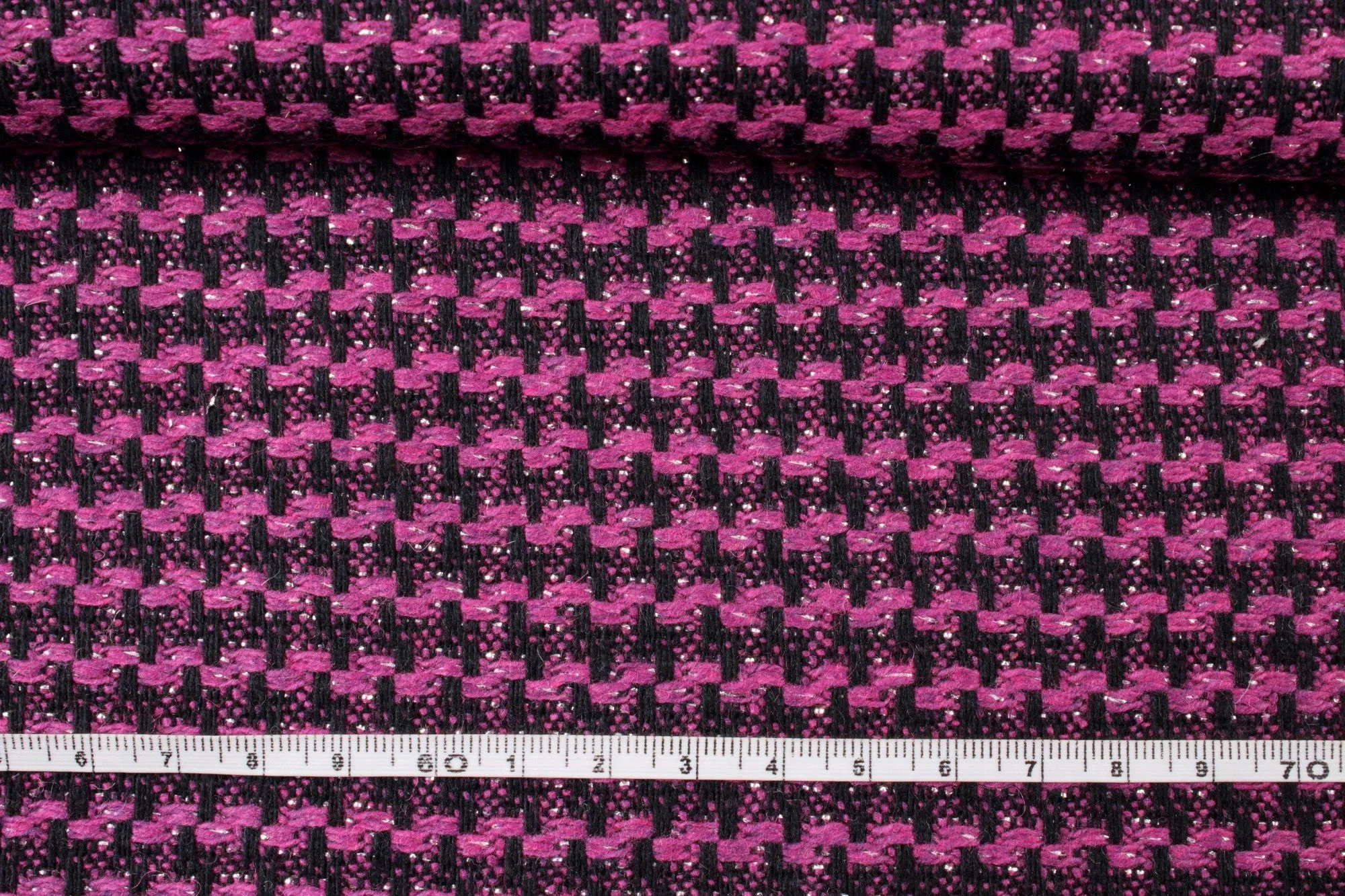 Structured Recycled Wool - Purple