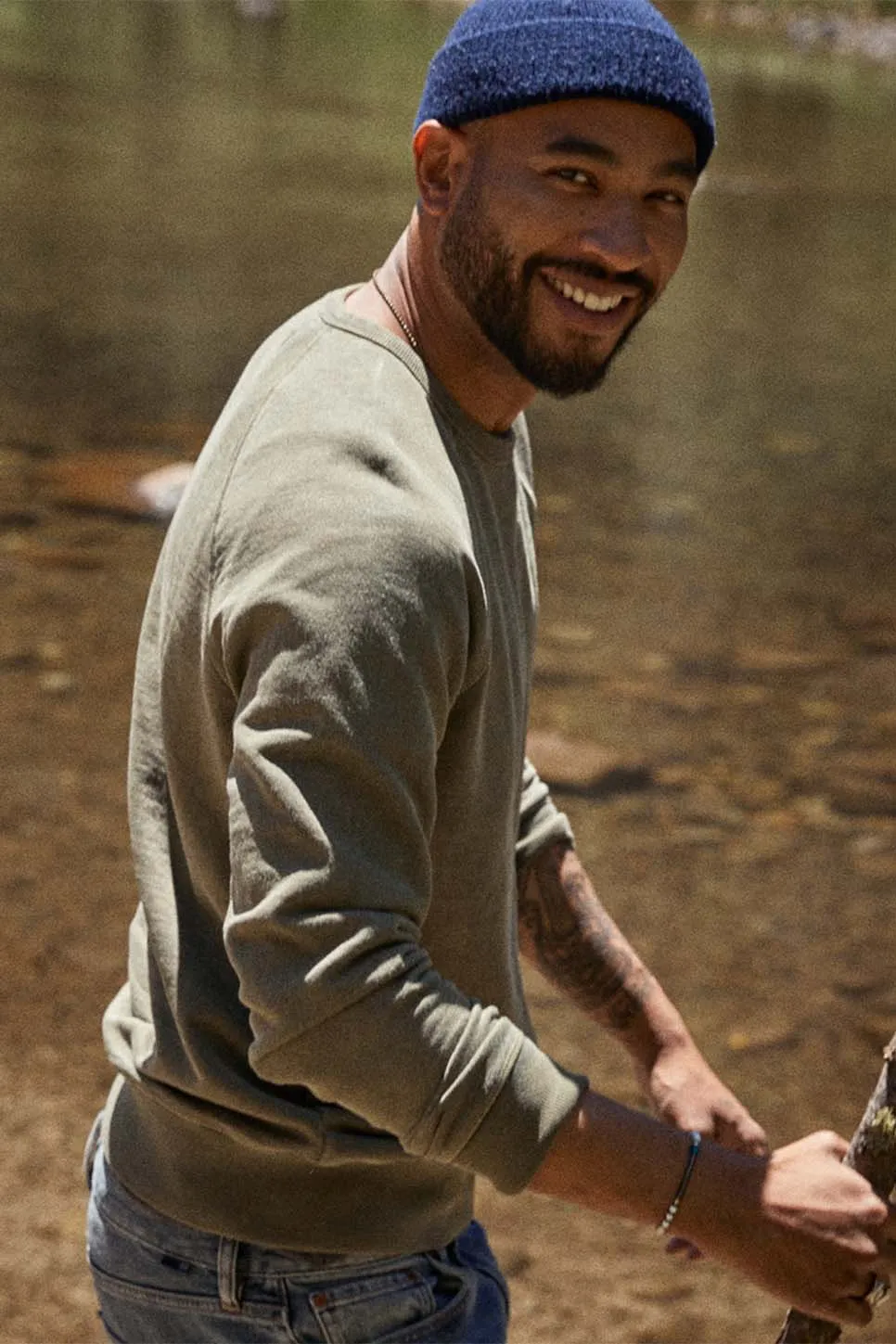 SUR SWEATSHIRT Olive Branch