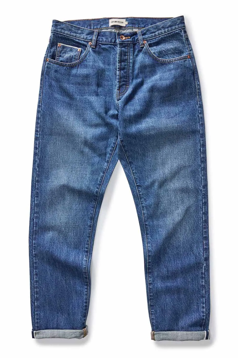 THE DEMOCRATIC JEAN Mid Wash Selvedge