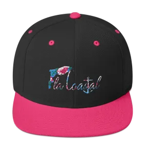 Tropical Vibes Flat Bill Snap Back